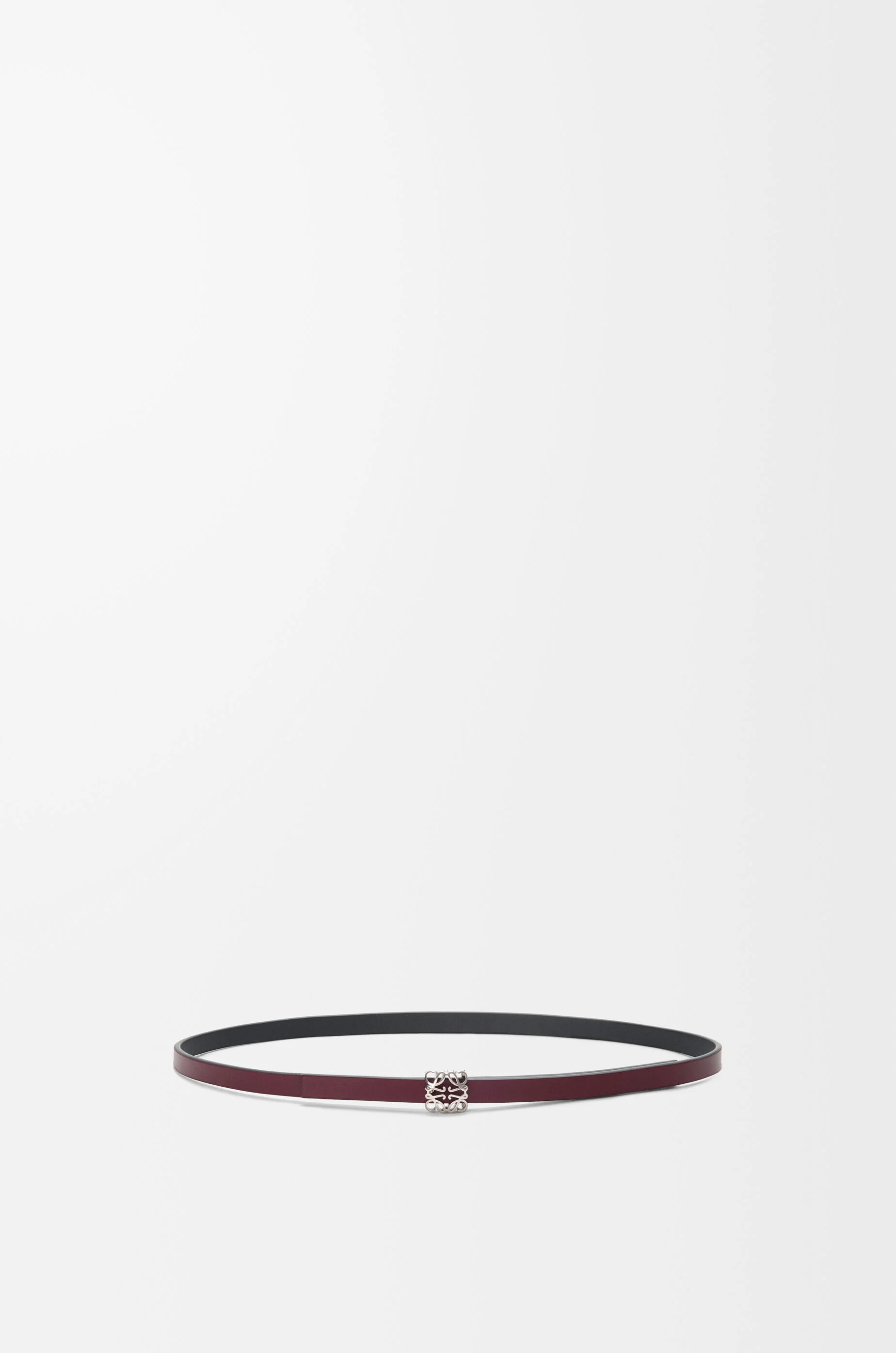 リバーシブル アナグラム ボンベ ベルト（スムースカーフ） ブラック