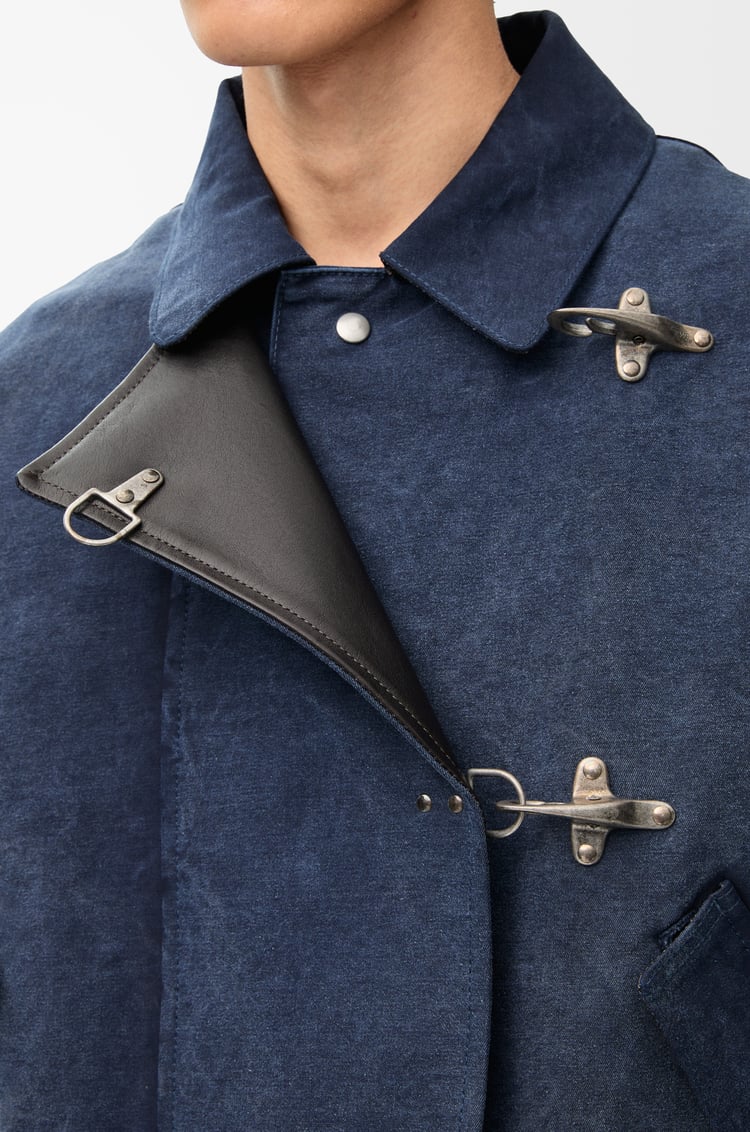 LOEWE ジャケット（コットン） ネイビーブルー