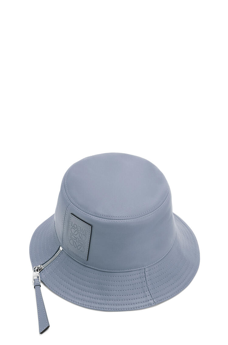LOEWE Sombrero de pescador en piel napa Azul Atlantico pdp_rd