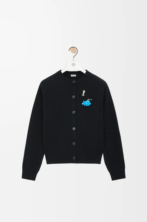 LOEWE Cardigan en laine Noir