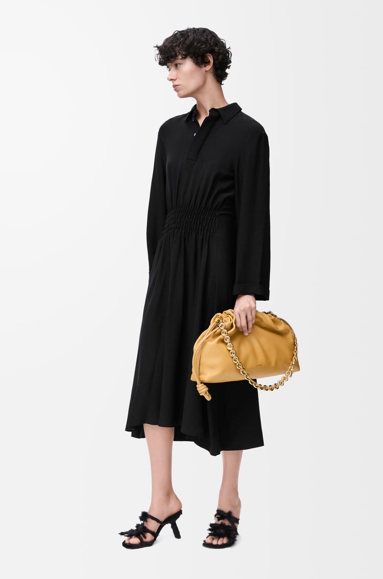 LOEWE ポロ ドレス（ストレッチレーヨン） ブラック
