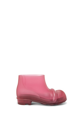 LOEWE Boot in rubber Transparent/Red plp_rd