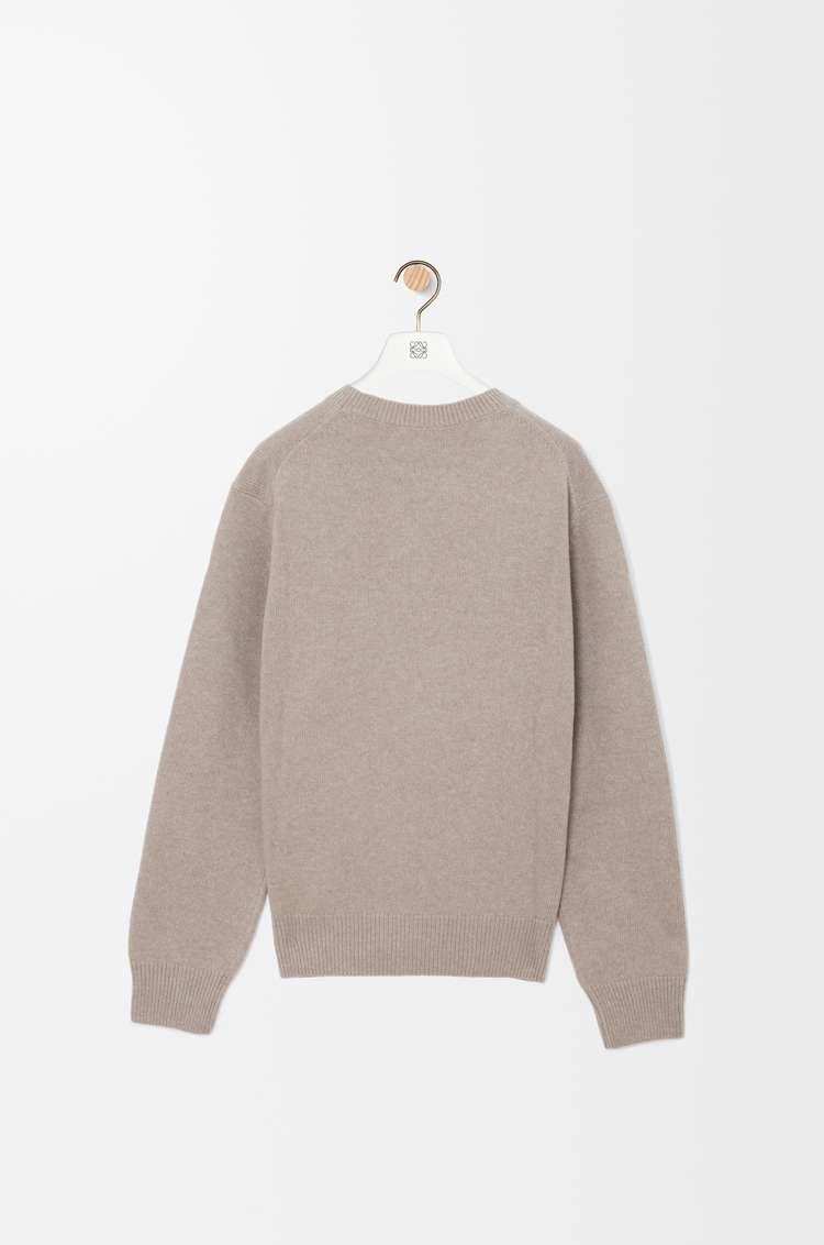 LOEWE Sweater in wool Light Grey