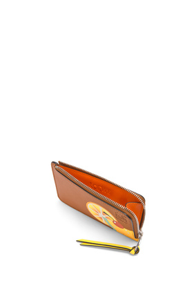 LOEWE カクテル コイン カードホルダー (クラシックカーフ) Tan/Orange plp_rd