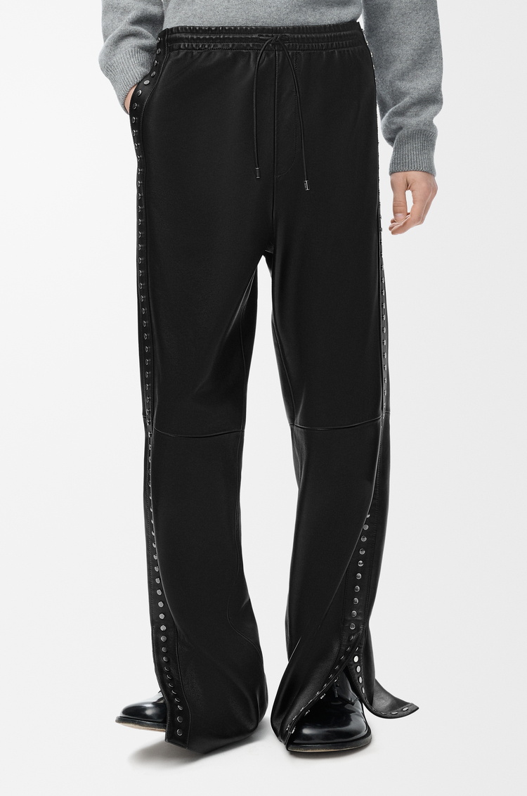 Trousers in nappa lambskin