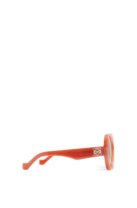 LOEWE Elipse sunglasses in acetate Rust plp_rd