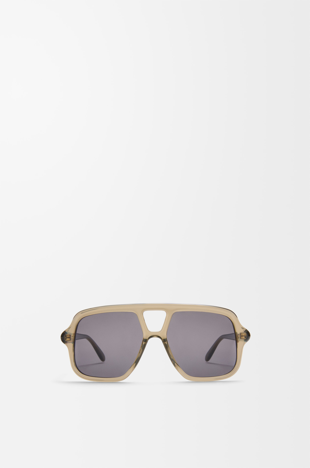 LOEWE Gafas de sol Aviator Slim Verde Caqui