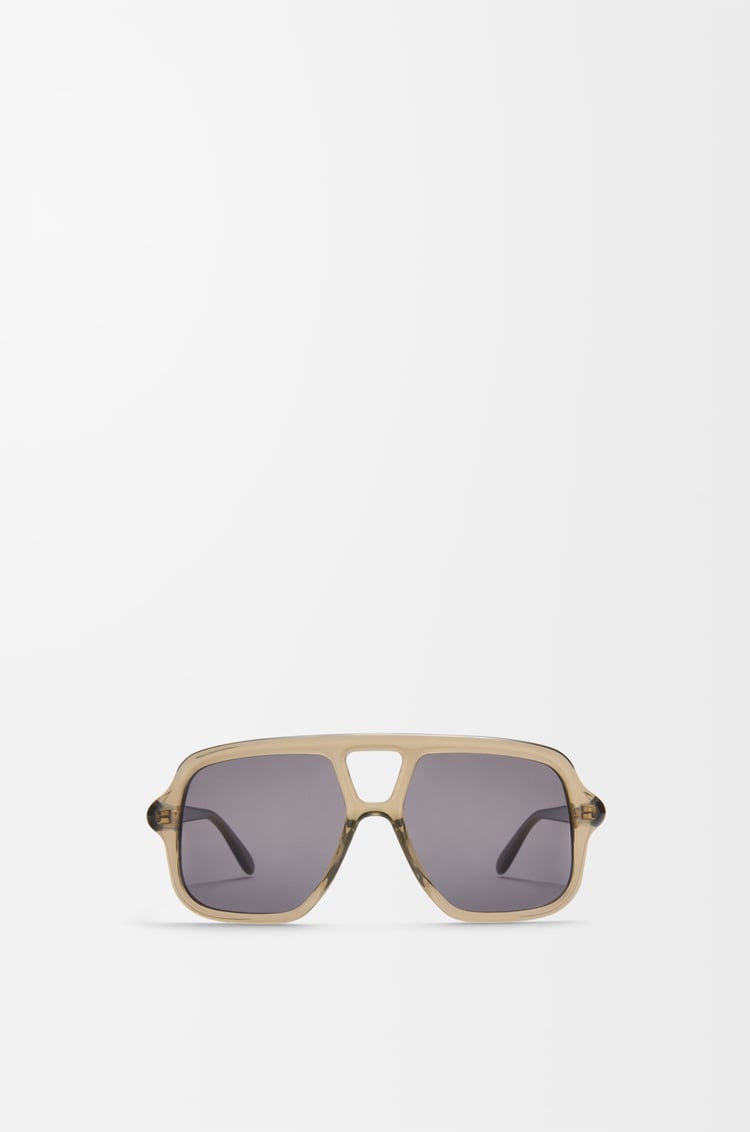 LOEWE Aviator Slim sunglasses Khaki Green
