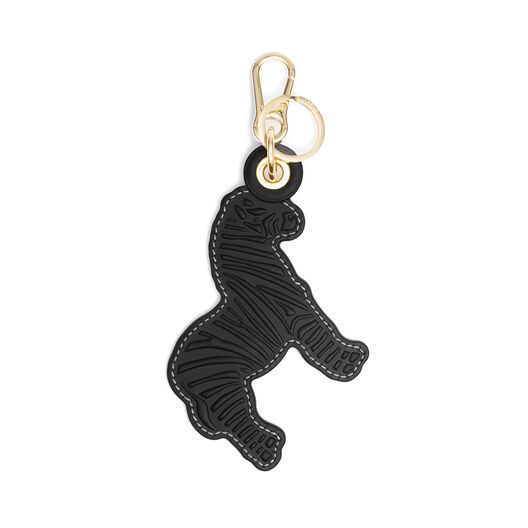 LOEWE Zebra Leather Charm Black/Soft White LOEWE Zebra Leather Charm Black/Soft White all