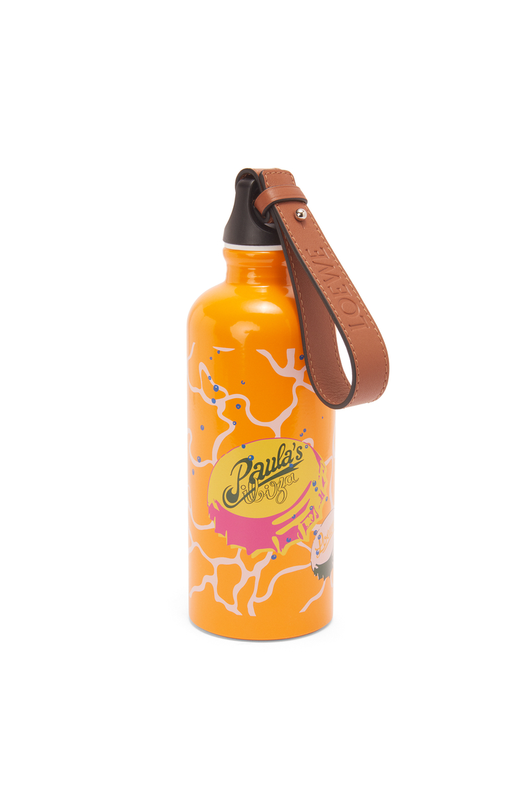 LOEWE BOTTLE In ALUMINIUM/CALF Orange
