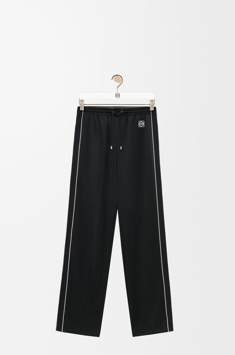 LOEWE Tracksuit trousers in technical jersey Black