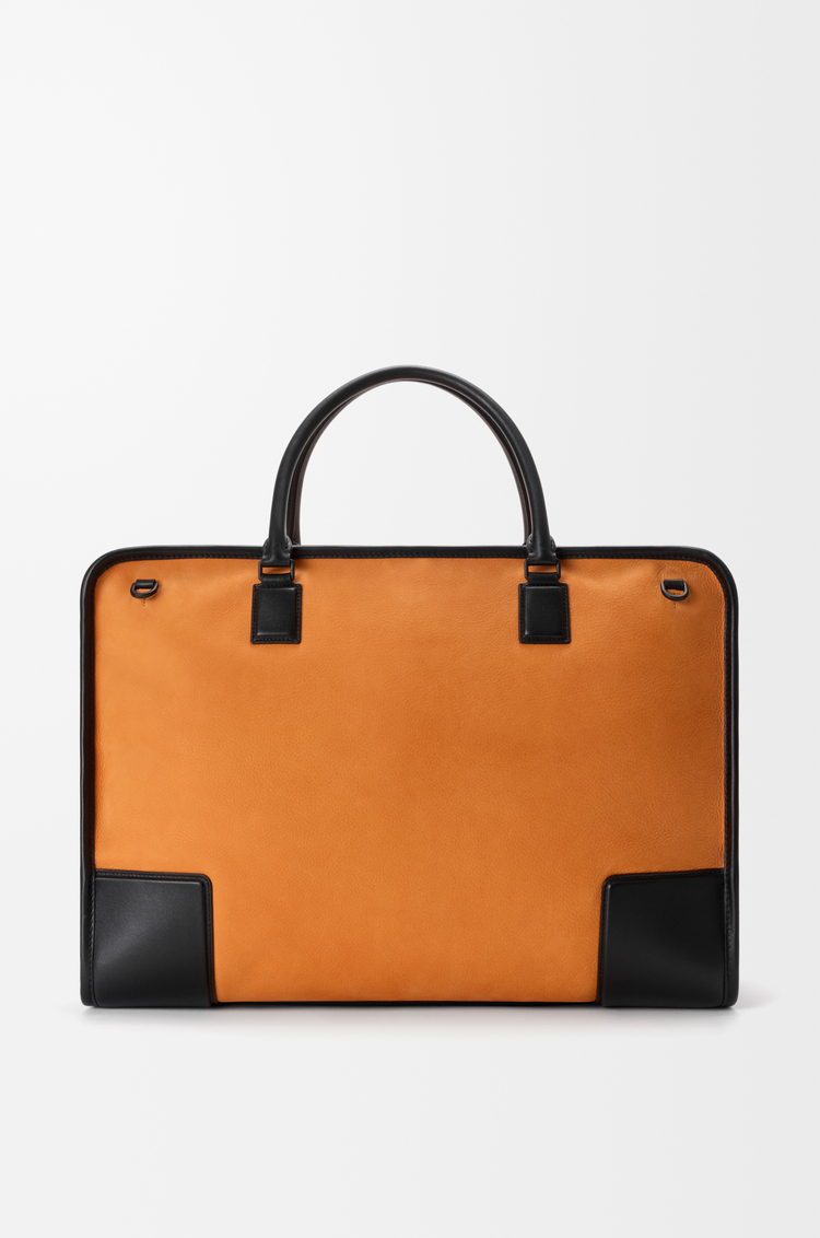 LOEWE 牛巴革 Amazona 180 Duffle 手袋 红椒色