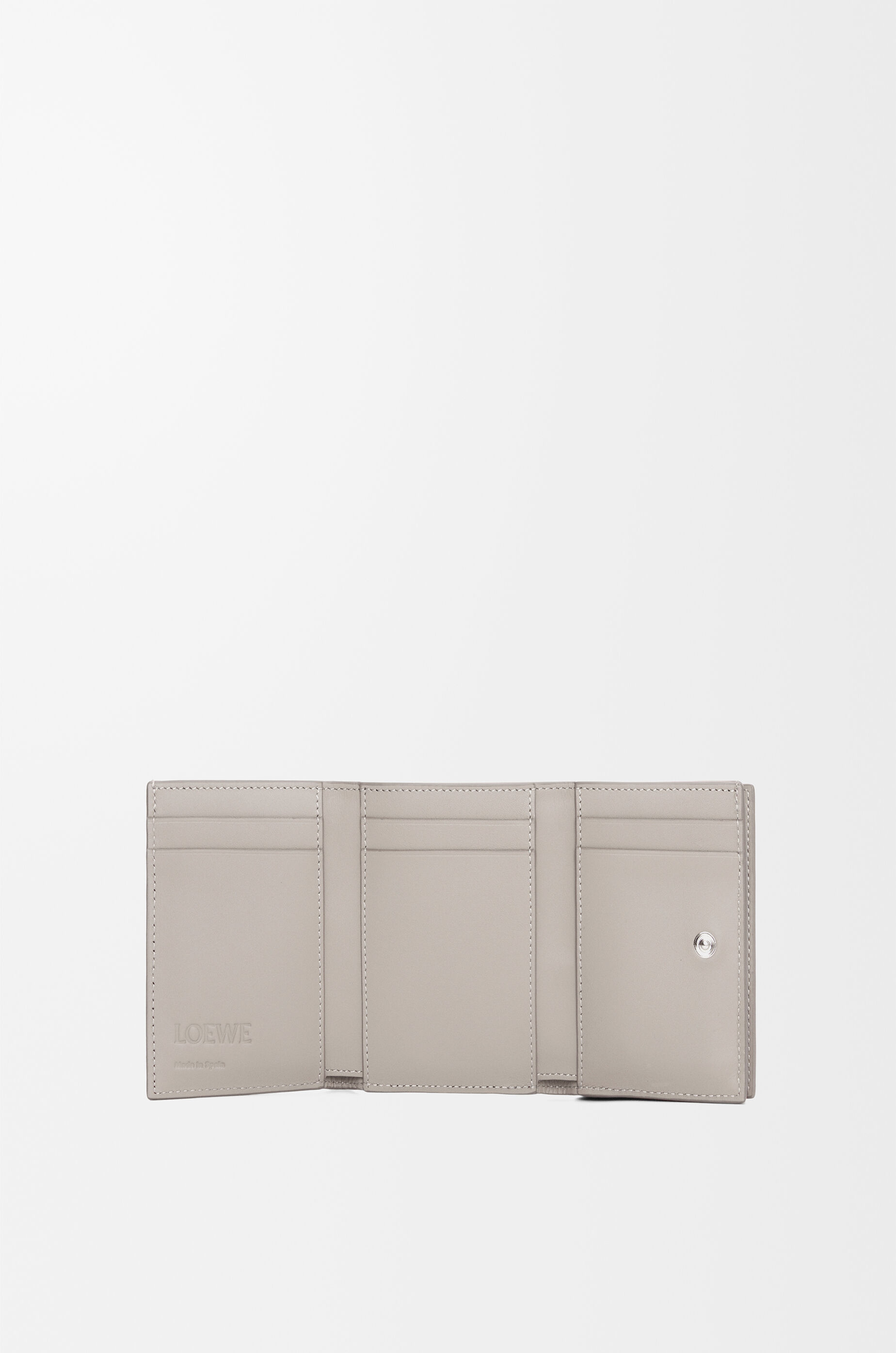 超極美品 LOEWE トライフォールド ウォレット 三つ折り財布