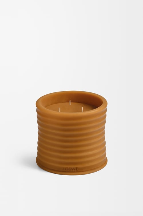 LOEWE Medium Bronze beeswax candle Amber