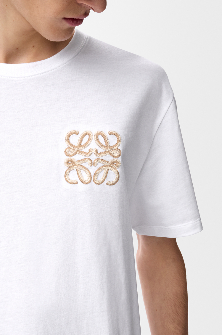 LOEWE Relaxed fit T-shirt in cotton White