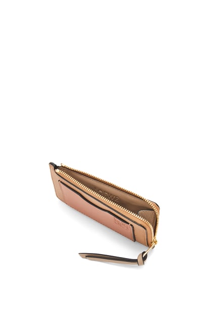 LOEWE Coin cardholder in soft grained calfskin Toffee/Tan plp_rd