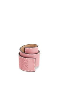 LOEWE Small slap bracelet in calfskin Candy