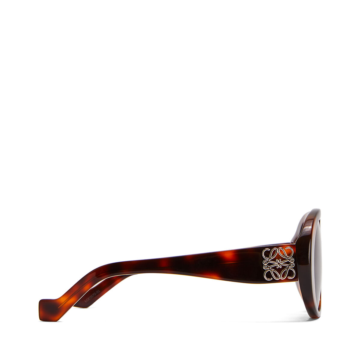 LOEWE Acetate Anagram Sunglasses Grey/Light Havana front