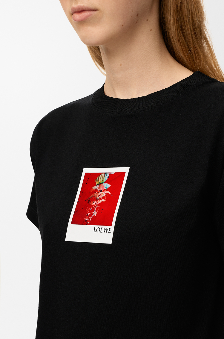 LOEWE Regular fit T-shirt in cotton Black