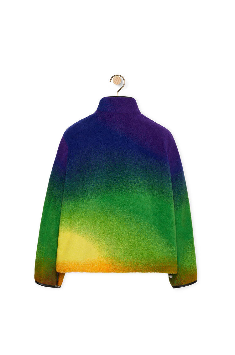 LOEWE Rainbow fleece jacket in polyamide Multicolor