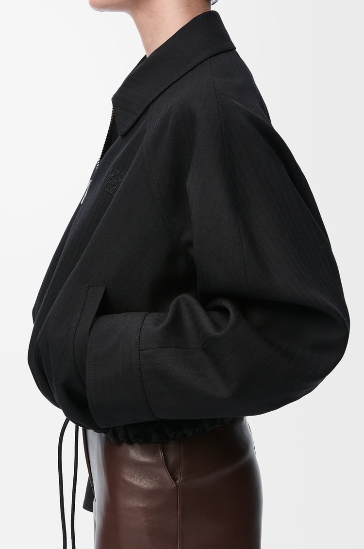 LOEWE バルーン ジャケット（ウール） ブラック