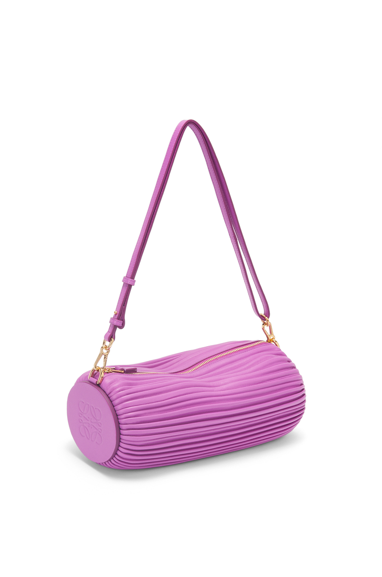 LOEWE Bracelet pouch in nappa lambskin Bright Purple