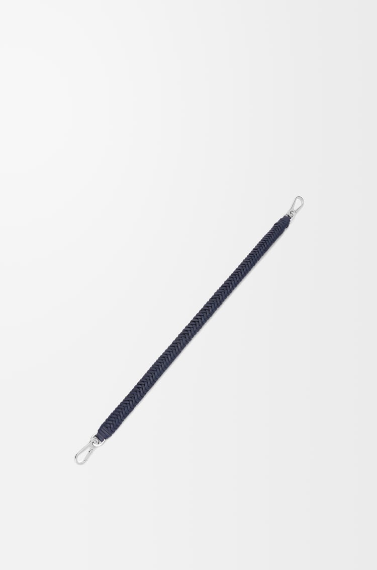 LOEWE 经典牛皮革箭头型短肩带 深海军蓝