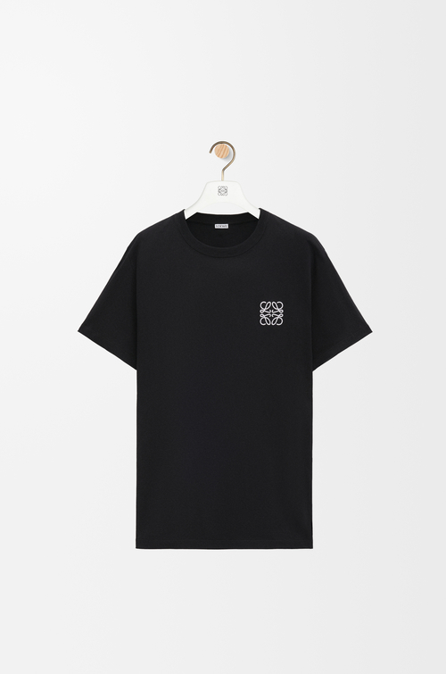 Regular fit T-shirt in cotton Black - LOEWE｜半袖(Tシャツ)