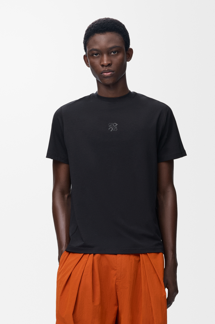 LOEWE T-shirt in technical jersey Black