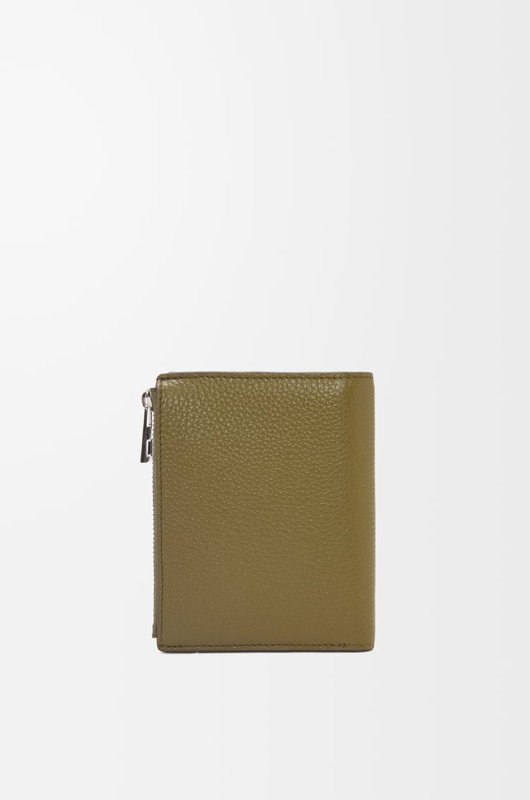 LOEWE スリム コンパクト ウォレット（ソフトグレインカーフ） オリーブ