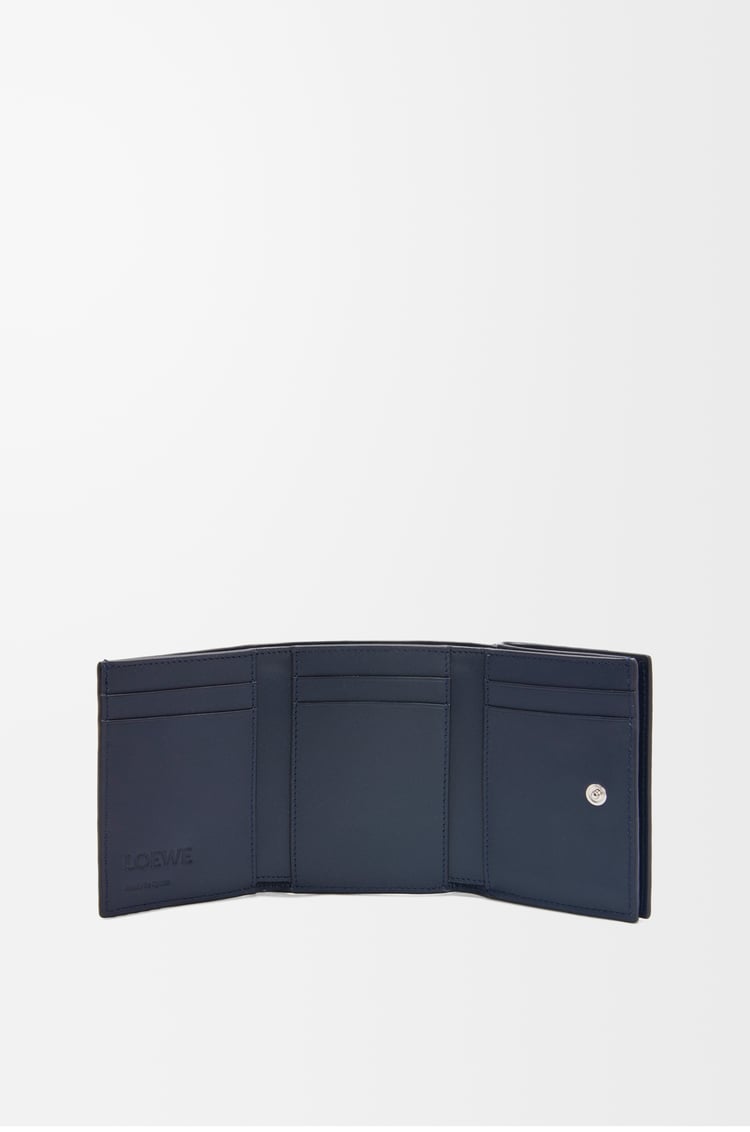 LOEWE トライフォールド ウォレット（ソフトグレインカーフ） ディープネイビー