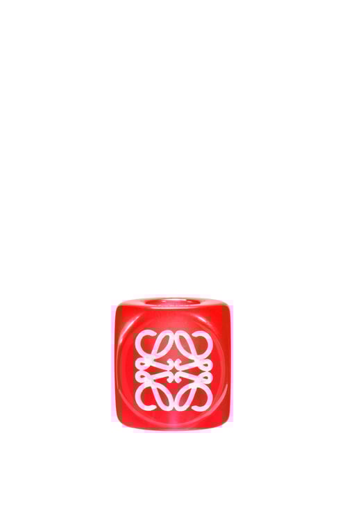 LOEWE PLAYING CARDS BIG DICE Red
