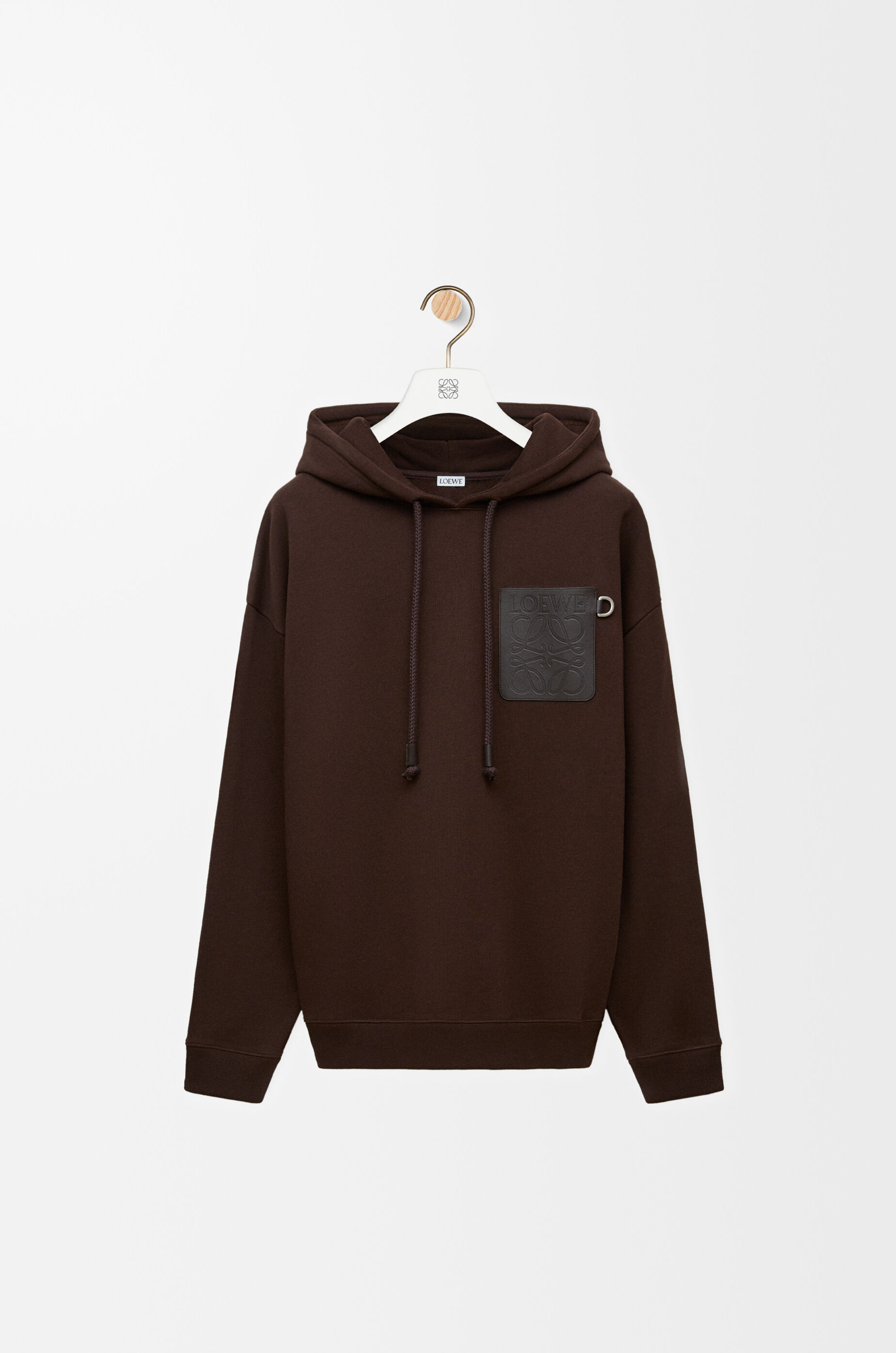 リラックスフィット フーディー（コットン） ブラウン - LOEWE