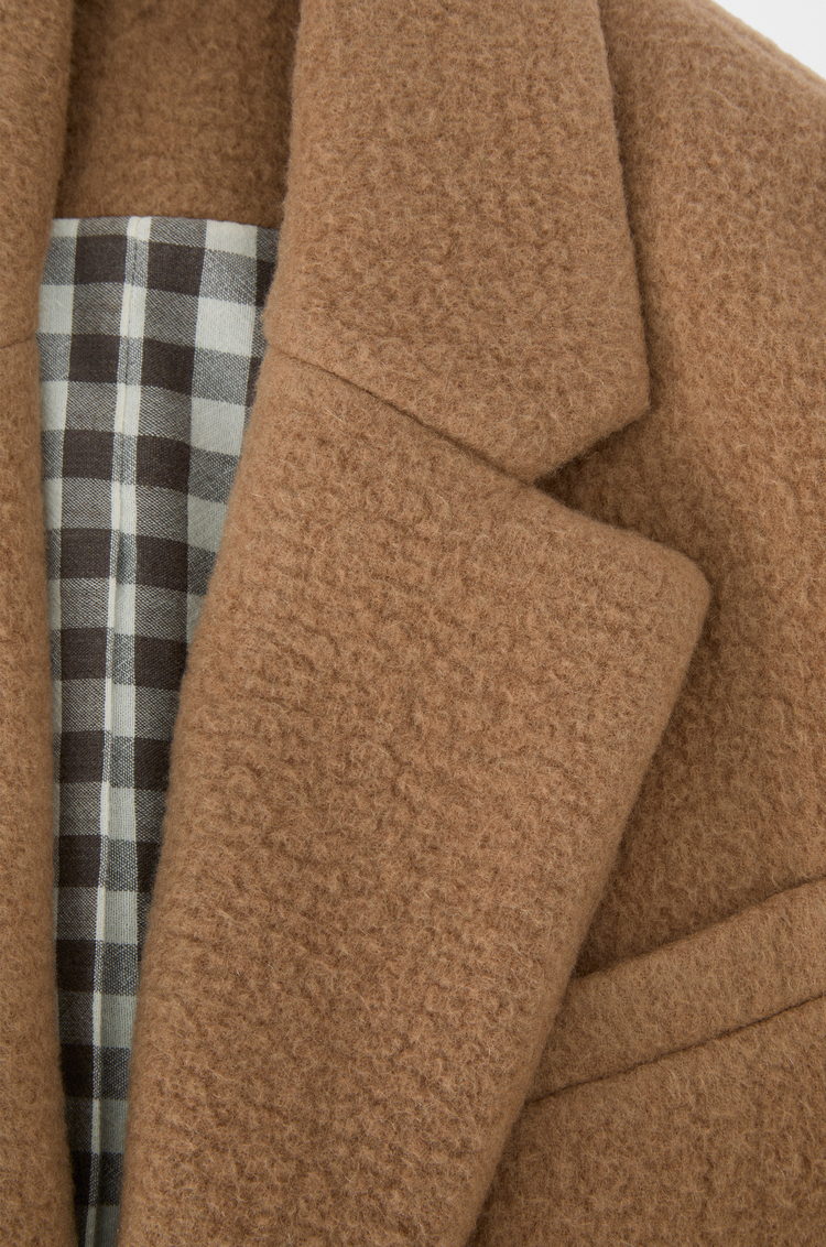 LOEWE Abrigo en cashmere Beige
