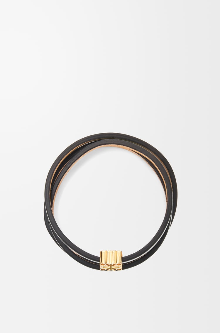 LOEWE Brazalete en piel de ternera Blanco Suave