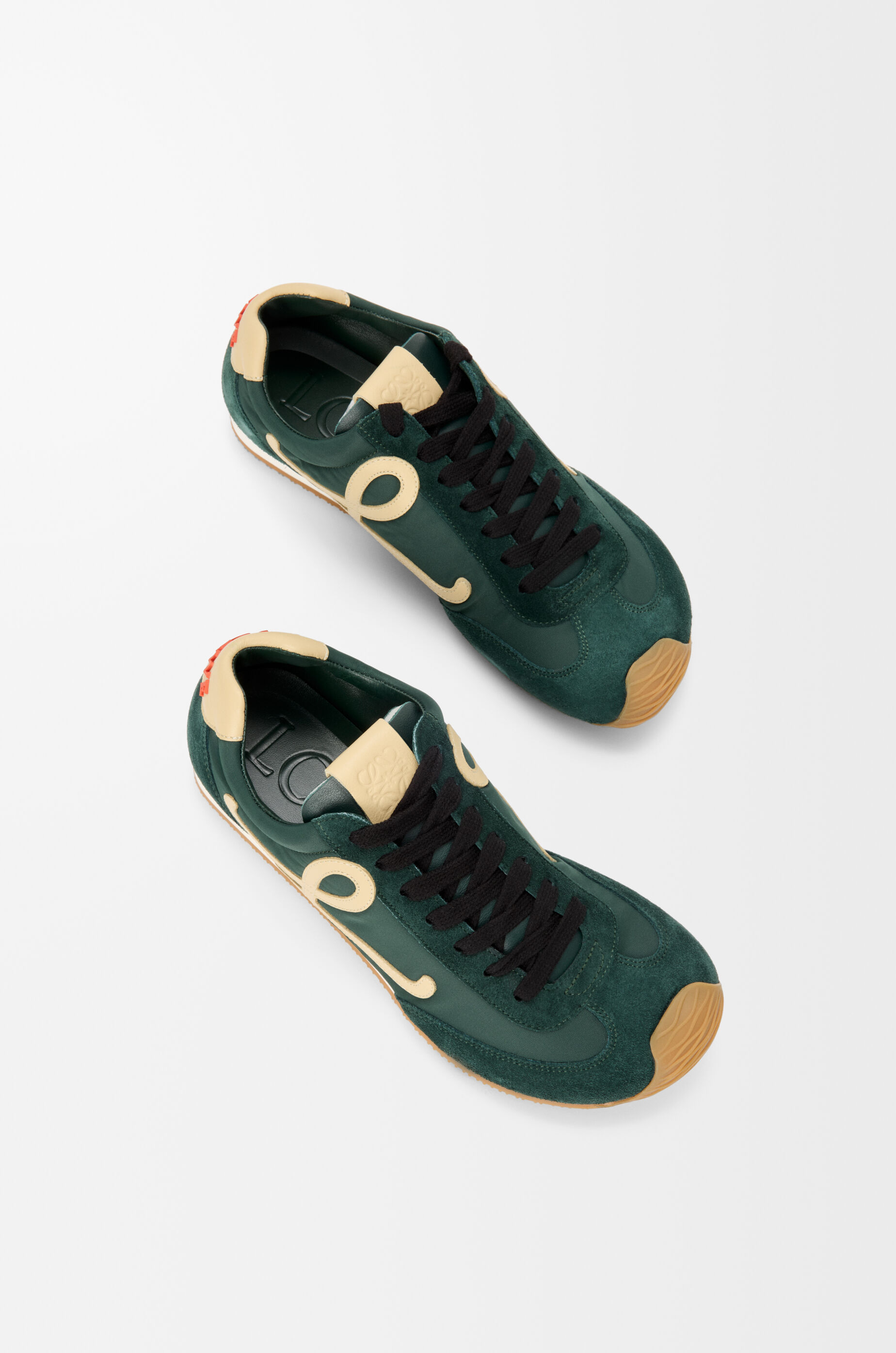 バレエランナー 2.0（ナイロン&カーフ） グリーン - LOEWE Japan