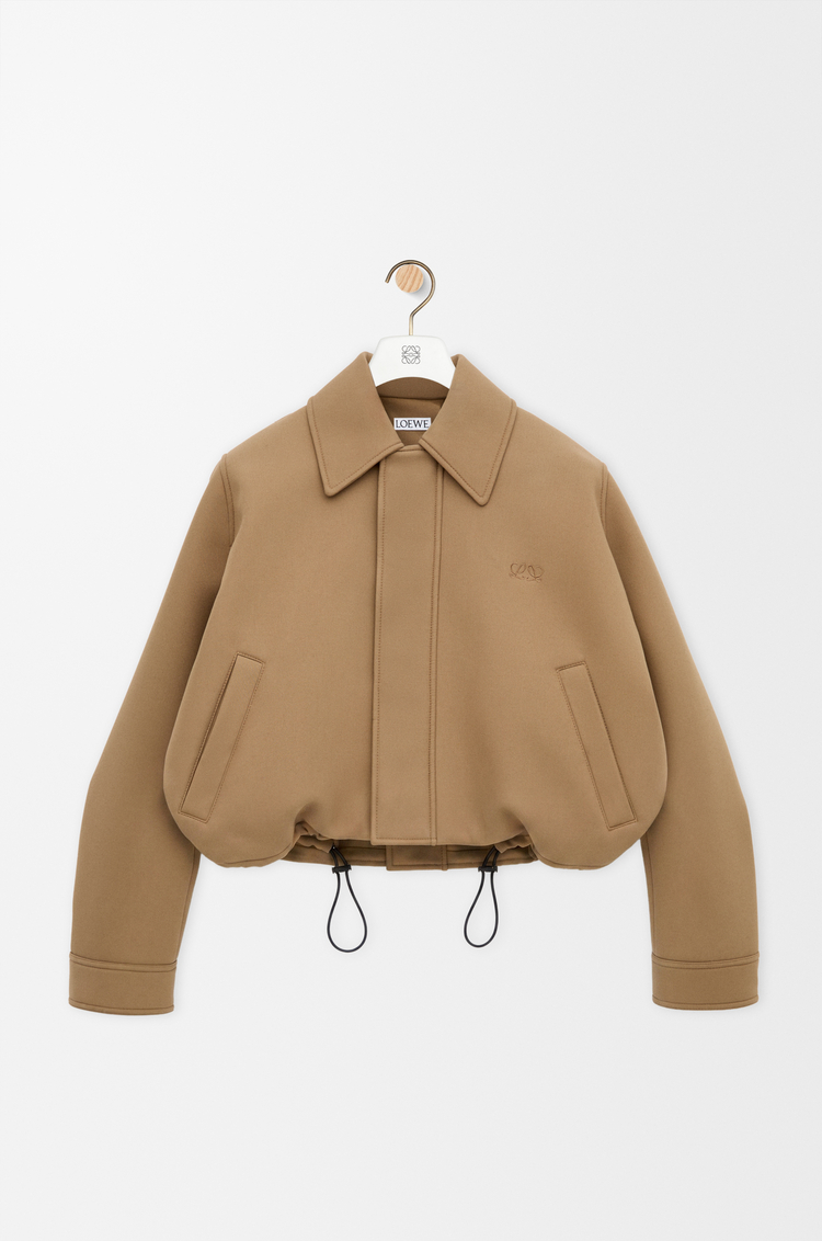 LOEWE Chaqueta en algodón Beige