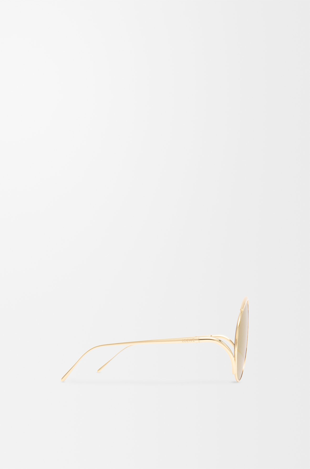 LOEWE Hillock sunglasses Gold