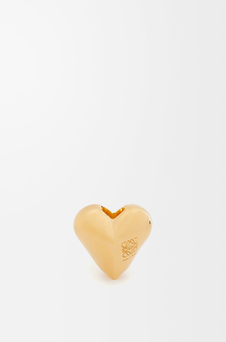 LOEWE Big heart dice Gold