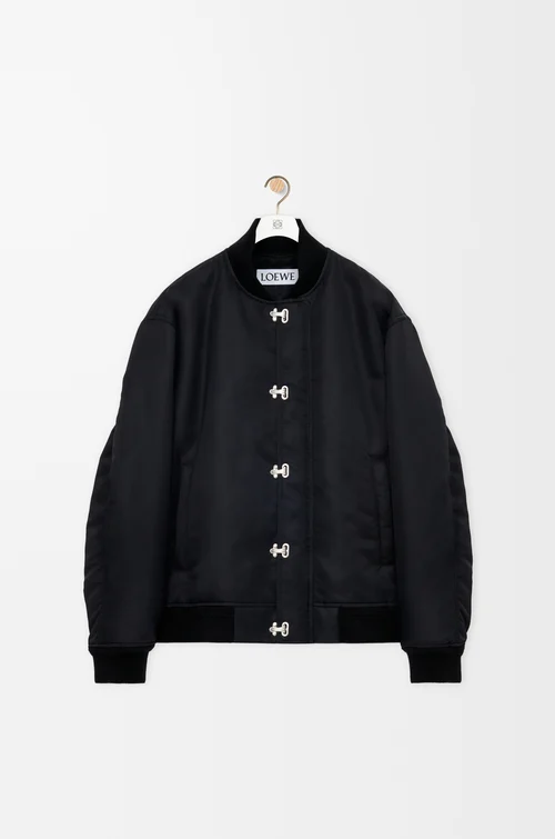 LOEWE Chaqueta en nailon Negro