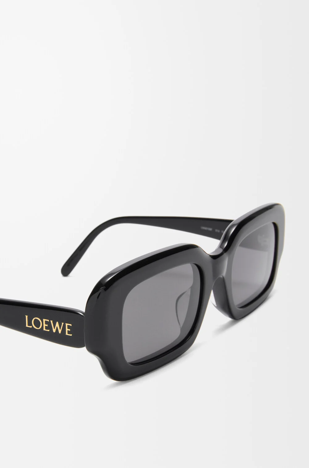 Rectangular Slim sunglasses Black - LOEWE USA Official Website display picture 1