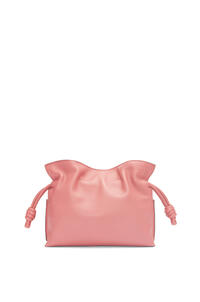 LOEWE フラメンコクラッチ ミニ (ナパカーフ) ピーチブルーム