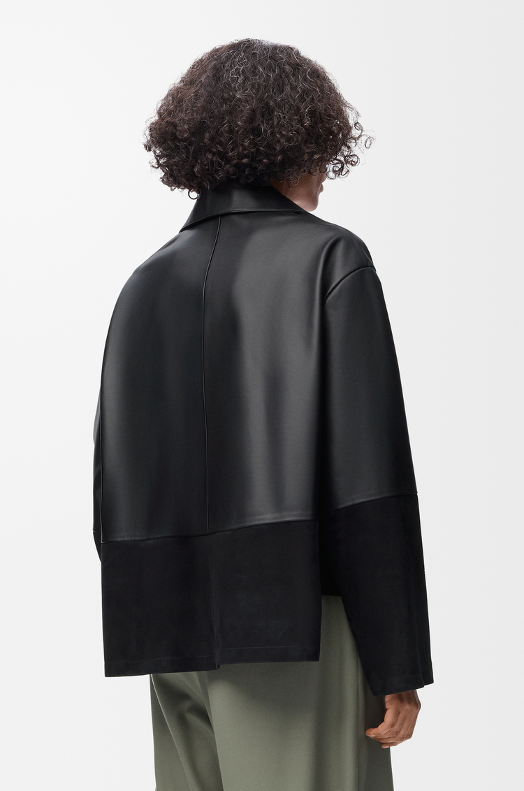 LOEWE Pyjama blouse in nappa lambskin Black