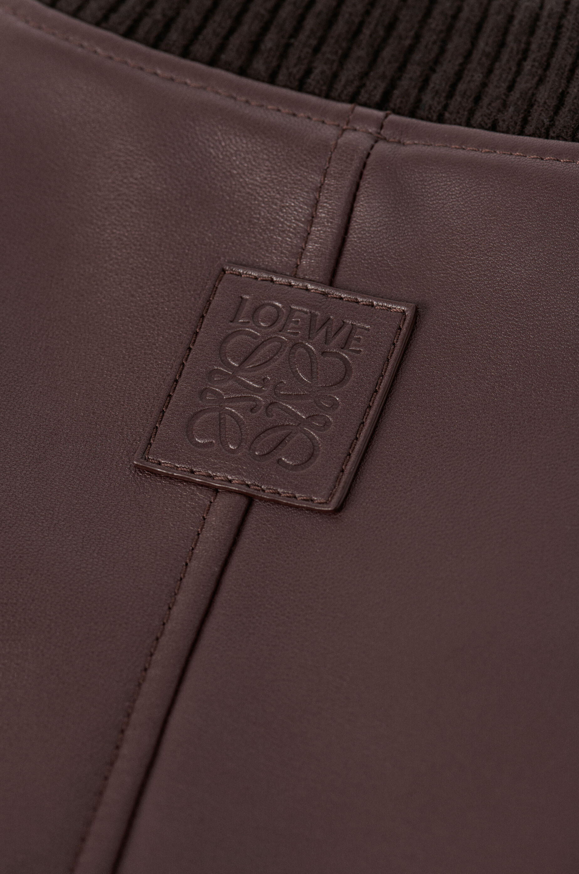 ボンバー ジャケット（ナパラム） ブラウン - LOEWE Japan official