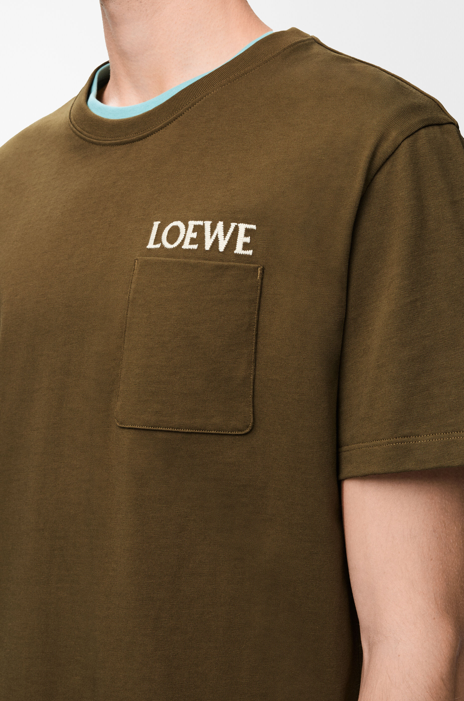 リラックスフィット Tシャツ（コットン） グリーン - LOEWE