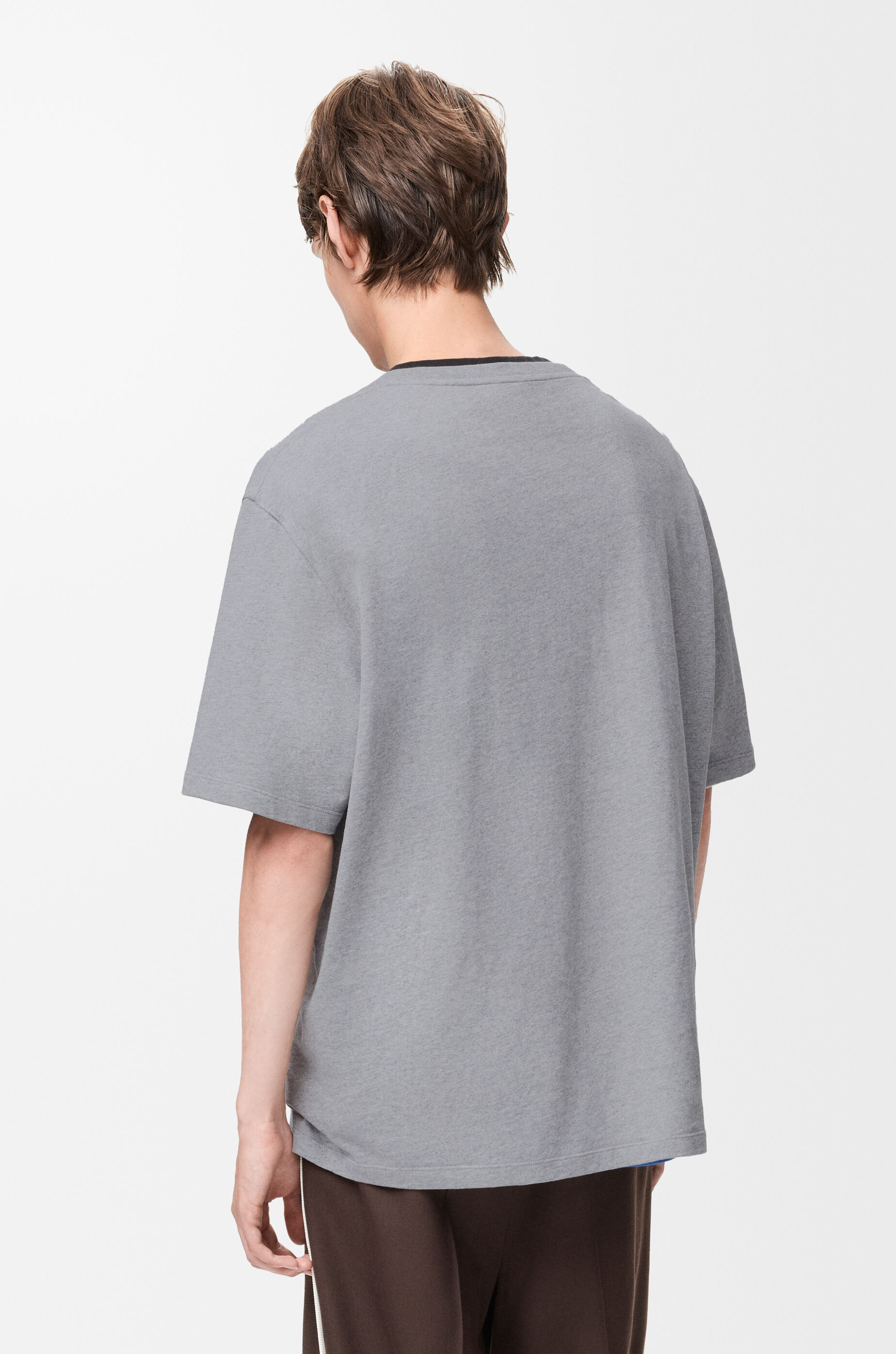 ルーズフィット Tシャツ（コットン） グレー - LOEWE