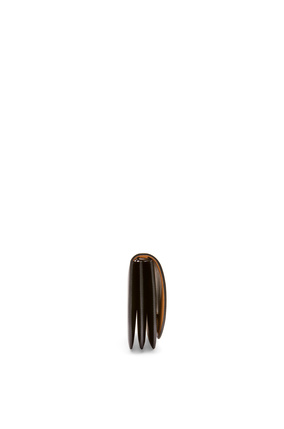 LOEWE Goya Accordion clutch in silk calfskin Black plp_rd