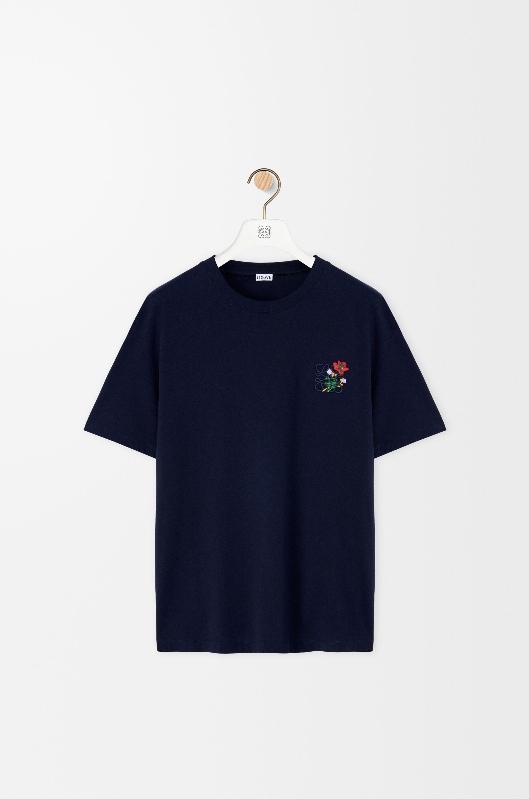 Relaxed fit T-shirt in cotton Blue - LOEWE