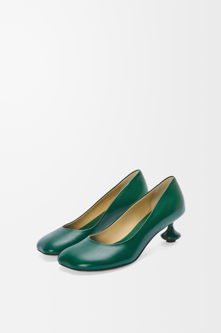 LOEWE トイ パンプス（ゴート） フォレストグリーン