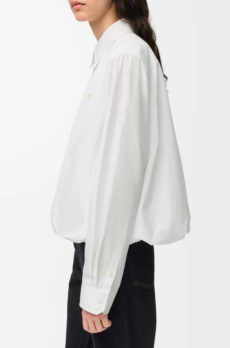 LOEWE Camisa en algodón Blanco